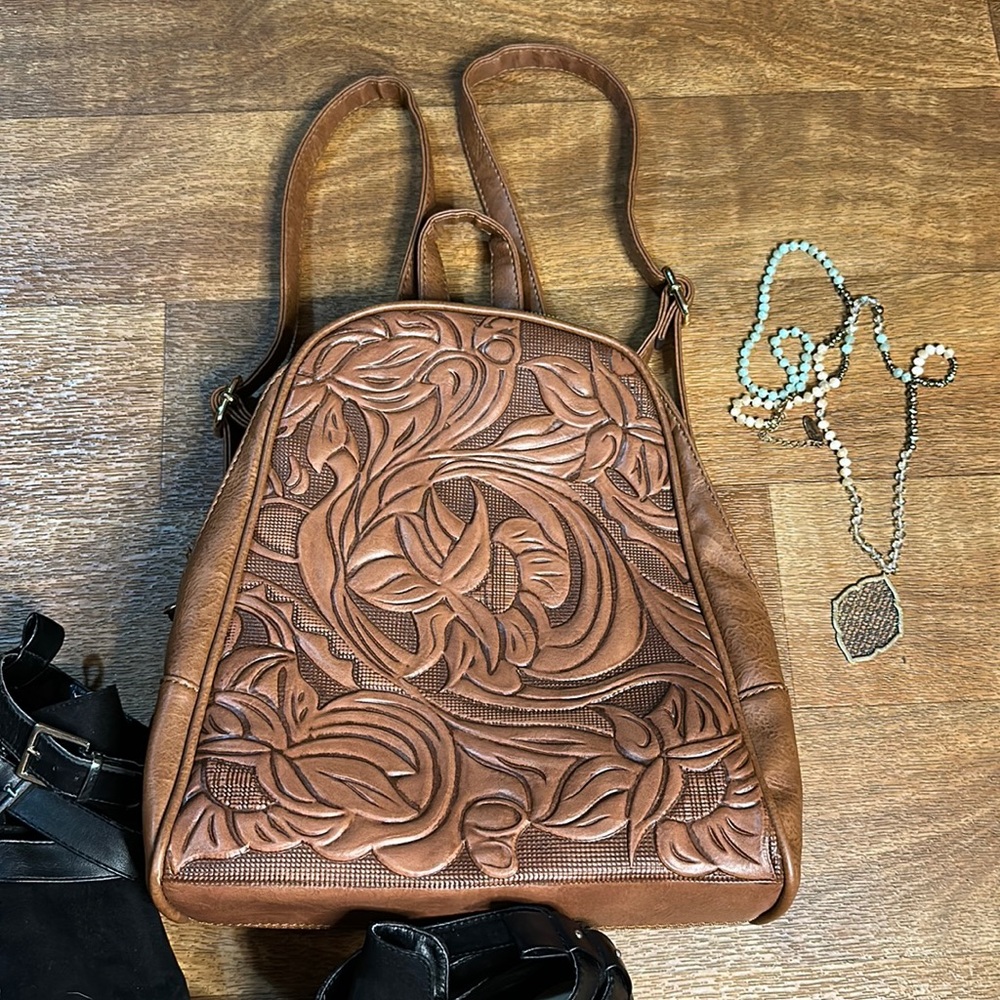 Womans back pack
